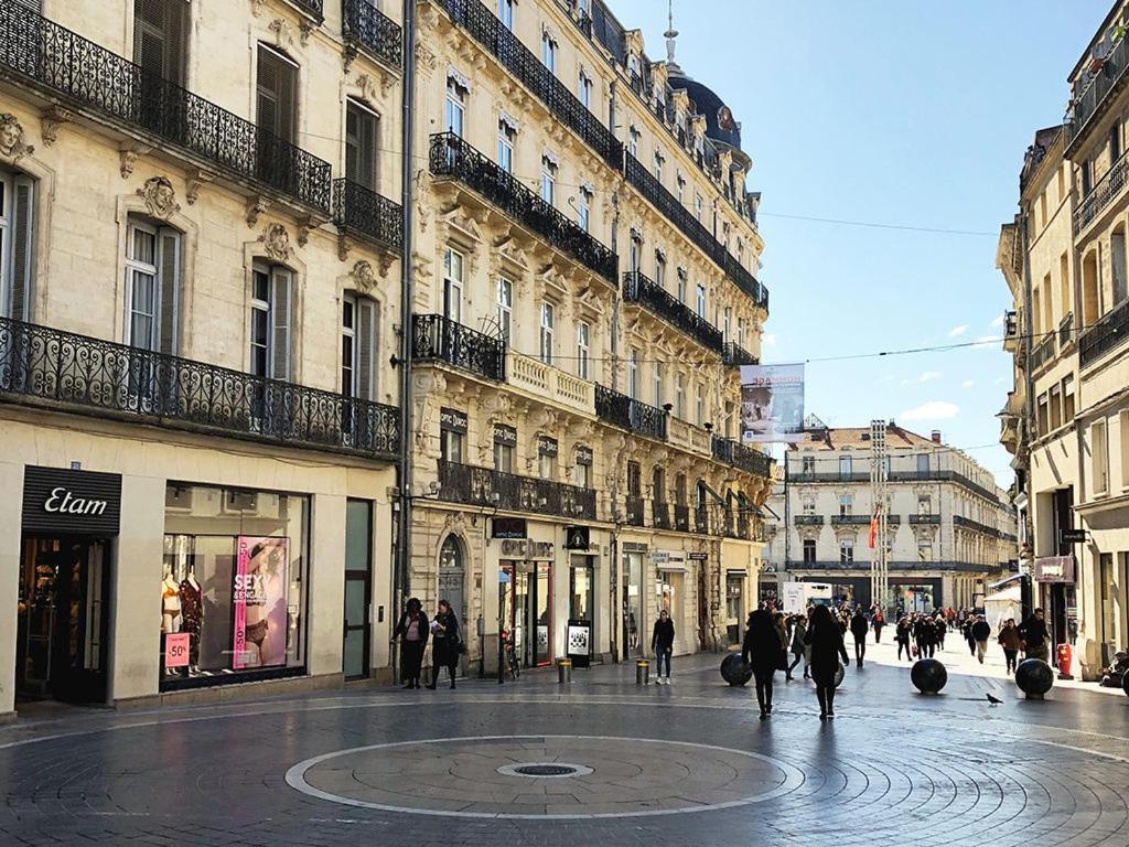 Le Havre De Paix Montpellierain - Terrasse Et Parking Prive Appartement Buitenkant foto